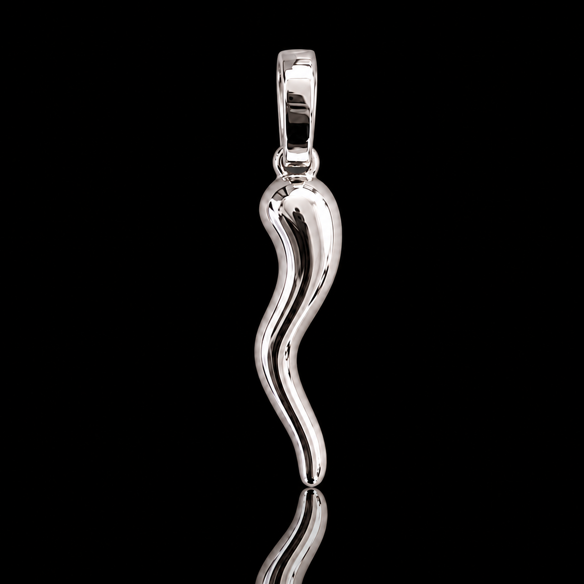 Solid Mini Plain Italian Horn