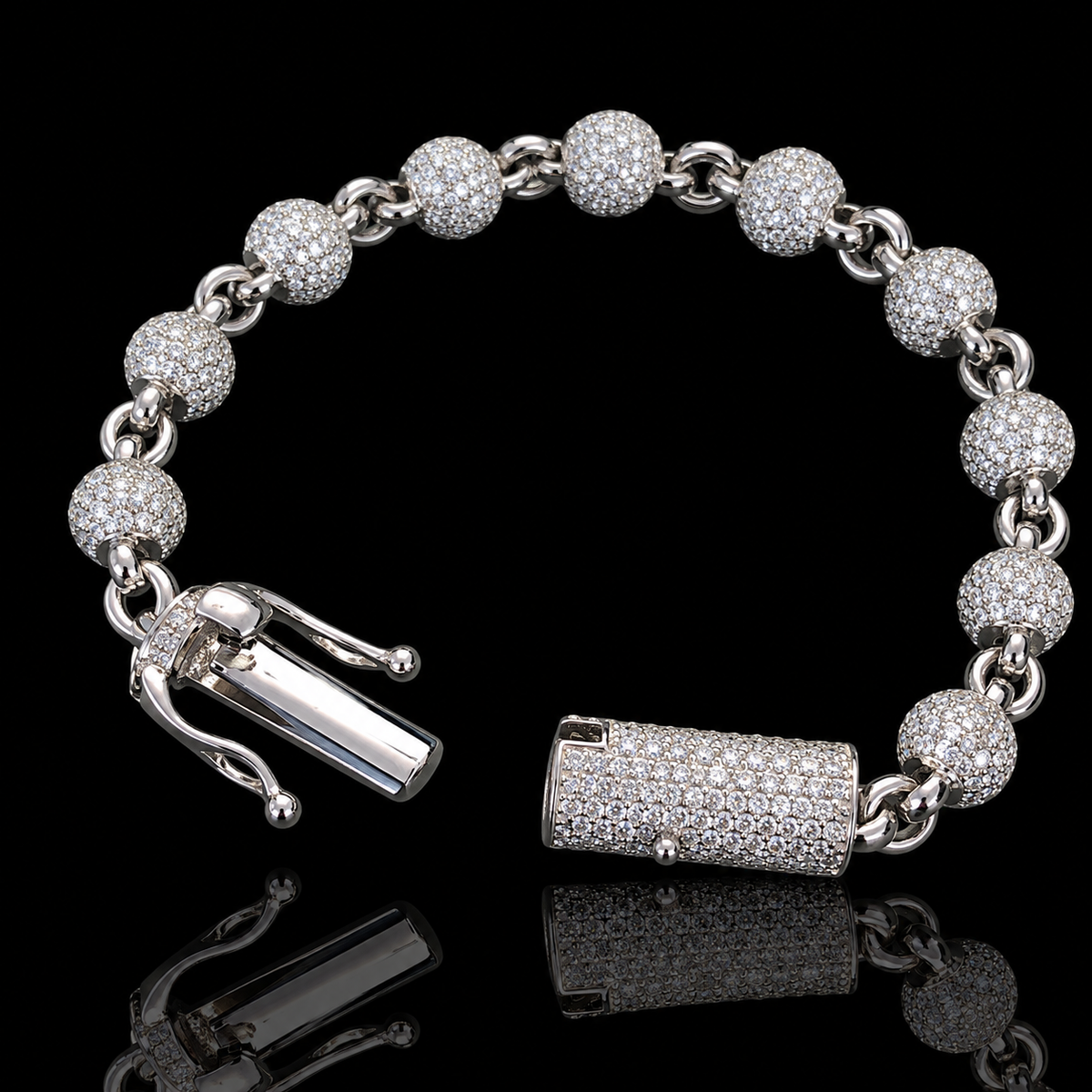 Mini Diamond Ball Bracelet