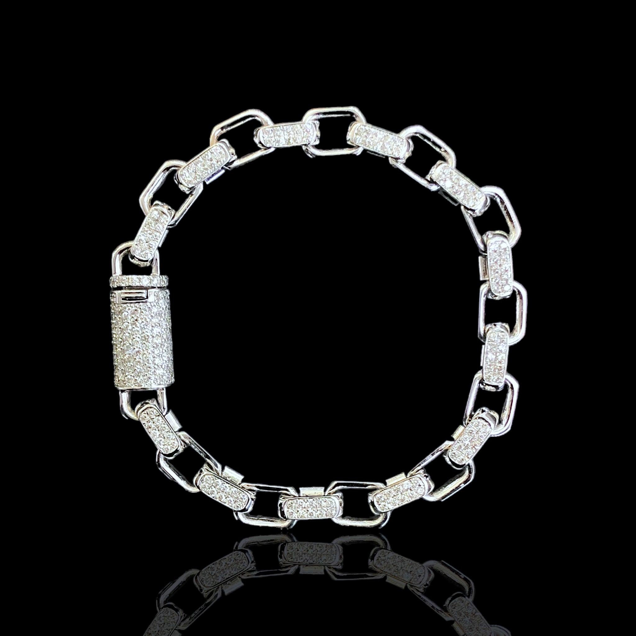 Halfway Diamond Bracelet Haniken x Cable Link