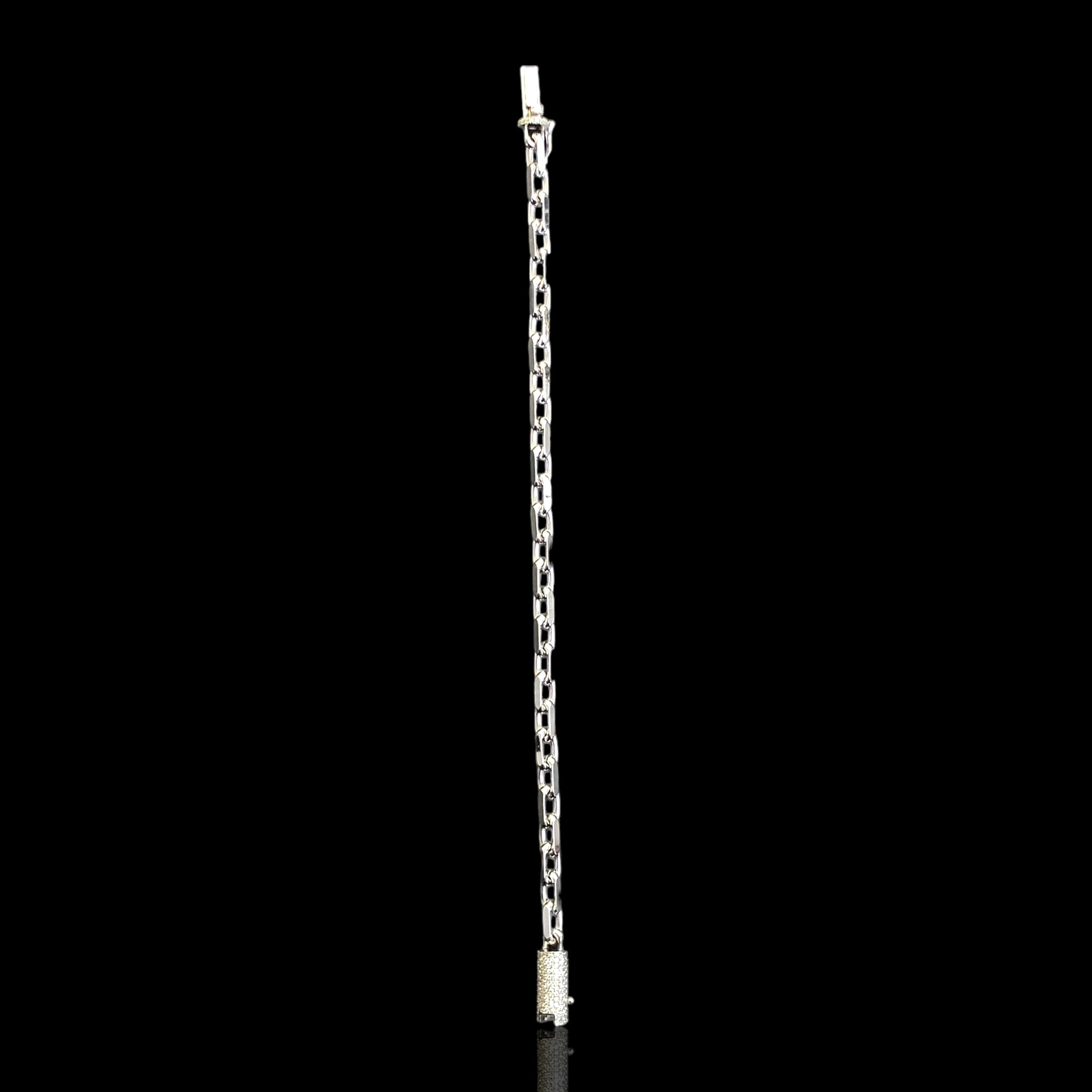 Cable Link x Haniken Diamond Lock Bracelet