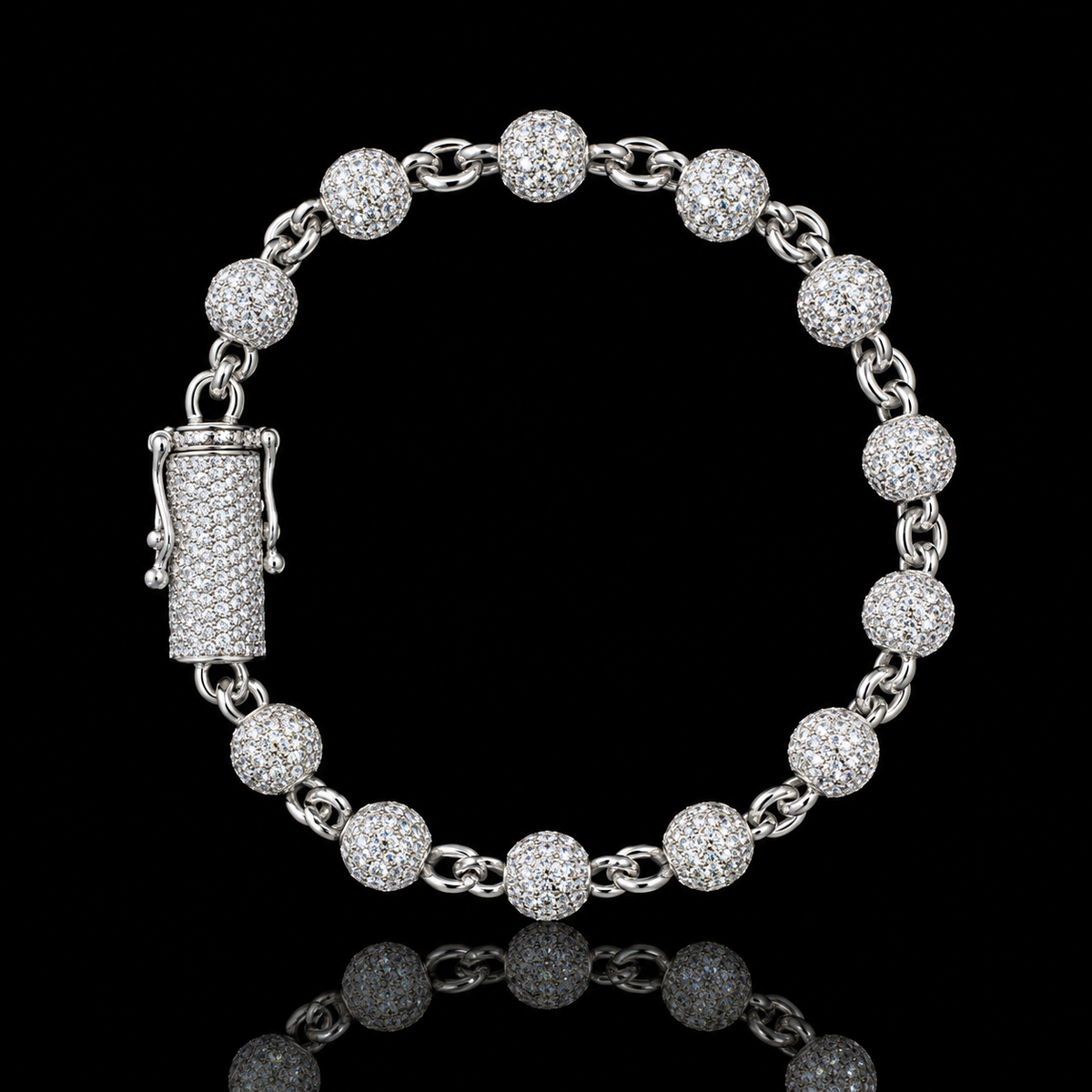Mini Diamond Ball Bracelet