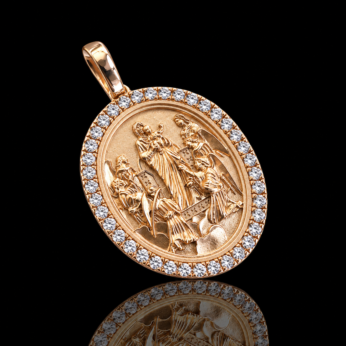 Army Of Angels Diamond Pendant