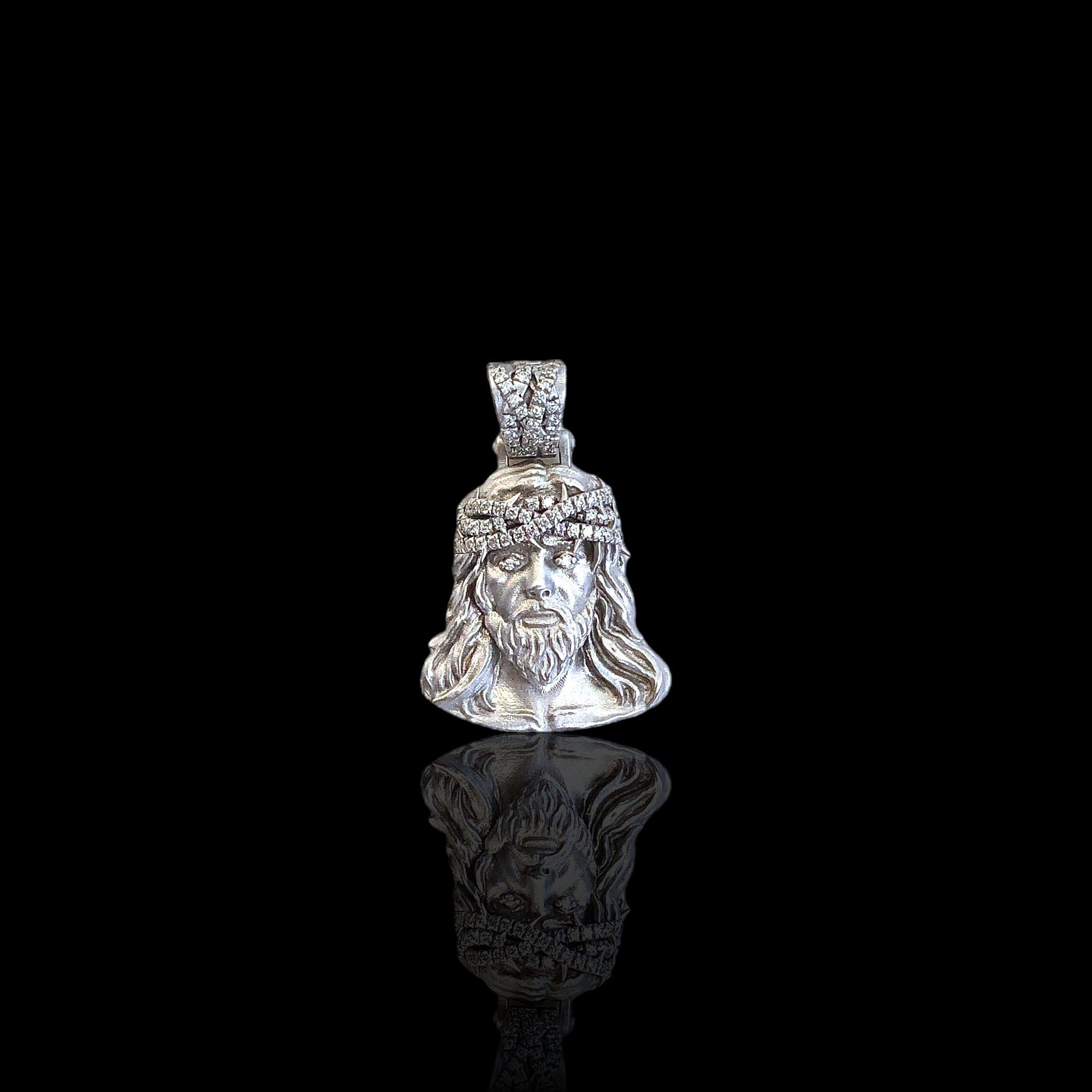 Mini Diamond Jesus Piece